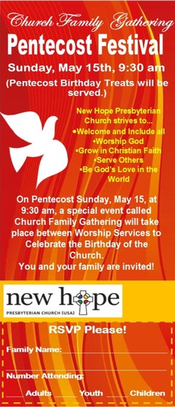 Pentecost Festival - New Hope Presbyterian Church